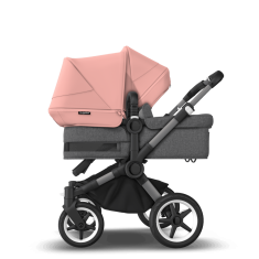 Bugaboo  Donkey 5 Duo Graphite/Grey MelangeMorning Pink