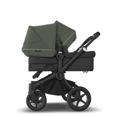 Bugaboo  Donkey 5 Duo Black/Midnight BlackForest Green