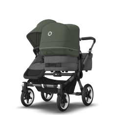 Bugaboo  Donkey 5 Duo Graphite/Grey MelangeForest Green