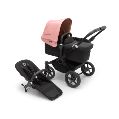 Bugaboo  Donkey 5 Mono Black/Midnight BlackMorning Pink