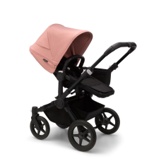 Bugaboo  Donkey 5 Mono Black/Midnight BlackMorning Pink