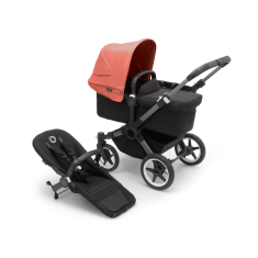 Bugaboo  Donkey 5 Mono Graphite/Midnight BlackSunrise Red