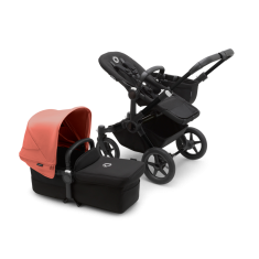 Bugaboo  Donkey 5 Mono Black/Midnight BlackSunrise Red