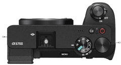 Sony ILCE-6700 α brezzrcalni digitalni fotoaparat, s senzorjem APS-C, z objektivom SELP1650 (ILCE6700LB.CEC)