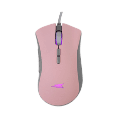 Baracuda gaming miška BGM-084 LOBSTER roza 6400DPI