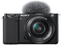 Sony ZV-E10 II fotoaparat za vlog, brezzrcalni digitalni, z objektivom SELP16502 (ZVE10M2KB.CEC)