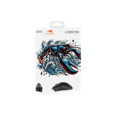 Baracuda gaming miška BGM-081 LOBSTER črna 6400DPI