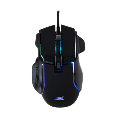 Baracuda gaming miška BGM-071 PIRANHA črna 7200DPI RGB USB