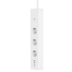 WOOX R6132 Smart WiFi pametni podaljšek s 3x Schuko 2x USB2.0 2x USB-C vtičnicami razdelilec