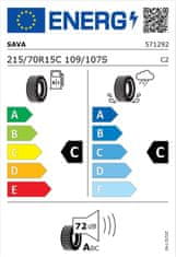 Sava Letna pnevmatika 215/70R15C 109S Trenta 2 571292