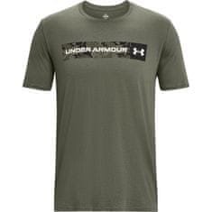 Under Armour Majice olivna XXL Camo Chest Stripe