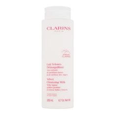 Clarins Velvet Cleansing Milk 200 ml čistilno mleko za vse tipe kože za ženske