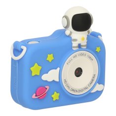 WOWO Digitalni fotoaparat za otroke + 32GB kartica modri astronavt