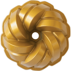 NordicWare NW Kalup za bundt torto 75 let prepletenih 12 skodelic zlata