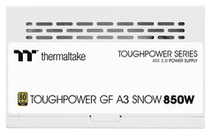 Thermaltake Toughpower GF A3 modularni napajalnik, ATX, 850 W, 12 V, bel