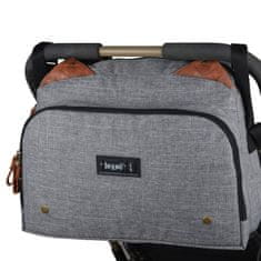 Baby On Board torba za previjanje Titou City Grey