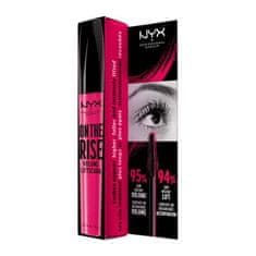 NYX On The Rise maskara za volumen in podaljšanje trepalnic 10 ml Odtenek 01 black