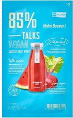 MISSHA Veganska maska za obraz Talks Vegan Squeeze Hydro Booster (Sheet Mask) 27 g