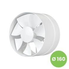 AKVAVENT PROFIT 6, Zmogljiv cevni ventilator fi 160 mm iz ABS plastike, PROFIT 6