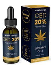 CBD 20% konopljino olje polnega spektra 10 ml