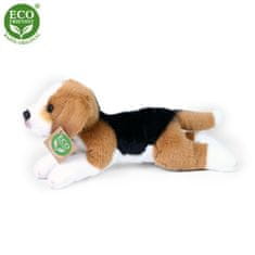 Rappa Plišasti pes beagle leži 20 cm EKOLOŠKO PRIJAZNO
