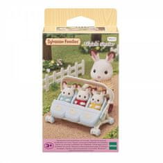 Sylvanian Families Voziček za trojčke