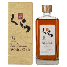 kura Japonski whisky 8 Years Old White Oak Single Malt + GB 0,7 l