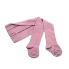 KipKep otroške nogavice Stay-on-Tights 2-6m Mauve