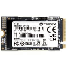 Transcend 410S 1TB PCIe 4.0 M.2 2242 (TS1TMTE410S) SSD