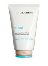 Clarins Re-Move Gel za čiščenje z učinkom svetlenja 125 ml