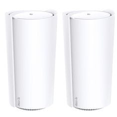 TP-Link Deco XE200 AXE11000 Tri-Band Mesh WiFi 6E 2-pack usmerjevalnik / dostopna točka AP