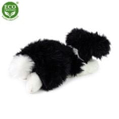 Rappa Plišasti pes border collie leži 30 cm EKOLOŠKO PRIJAZNO