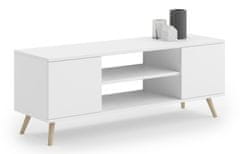 shumee Focus RTV omarica 135 cm - bela