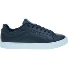 Tommy Hilfiger Čevlji črna 43 EU Conic Court Lth Flag Ess