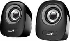 Genius SP-Q160 (31730027400) 2.0 USB črn/siv, zvočniki