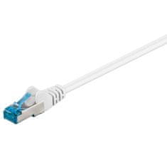 Goobay S/FTP CAT 6A patch 2m beli mrežni povezovalni kabel