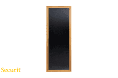 Securit by Vermes KREDNA TABLA 60x150cm DeLuxe z okvirjem v barvi TIKA WBLTE150