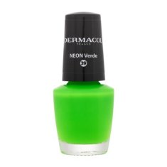 Dermacol Neon neon lak za nohte 5 ml Odtenek 39 neon verde