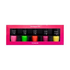 Dermacol Neon Nail Polish Set darilni set