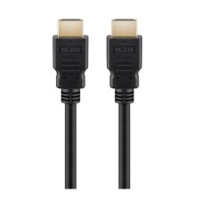 Goobay HDMI na HDMI za 8K pri 60Hz 1,5M z Ethernet pozlačen kabel črn