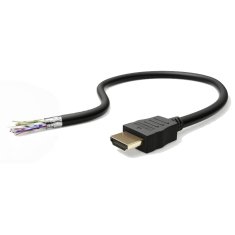 Goobay HDMI na HDMI za 8K pri 60Hz 1,5M z Ethernet pozlačen kabel črn