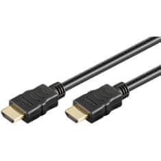 Goobay HDMI na HDMI 1,5m z Ethernet pozlačen kabel