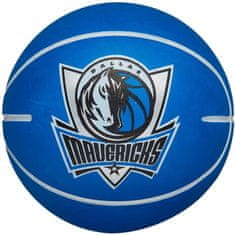 Wilson Žoge košarkaška obutev modra Nba Dribbler Dallas Mavericks Mini