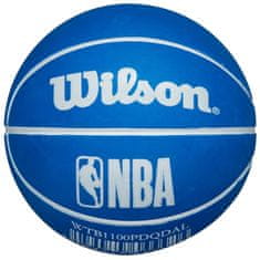 Wilson Žoge košarkaška obutev modra Nba Dribbler Dallas Mavericks Mini