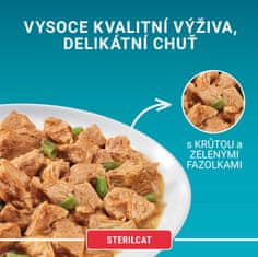 Purina ONE STERILCAT okusen izbor v soku, 40x85 g