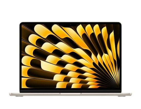 Apple MacBook Air 13 prenosnik, Starlight, 34,5cm (13,6), M4 10C CPU/8C GPU, 16GB, 256GB, macOS (mw0y3cr/a)