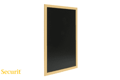 Securit by Vermes KREDNA TABLA 40x60cm Woody z okvirjem v barvi TIKA WBWTE4060