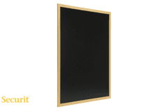 Securit by Vermes KREDNA TABLA 60x 80cm Woody z okvirjem v barvi TIKA WBWTE6080