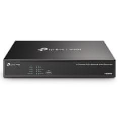 TP-Link VIGI NVR1004H-4P-2TB 4-kanalni PoE+ 2TB disk video snemalnik