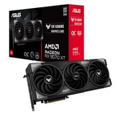 ASUS TUF Gaming Radeon RX 9070 XT GDDR6 OC (TUF-RX9070XT-O16G-GAMING) gaming grafična kartica